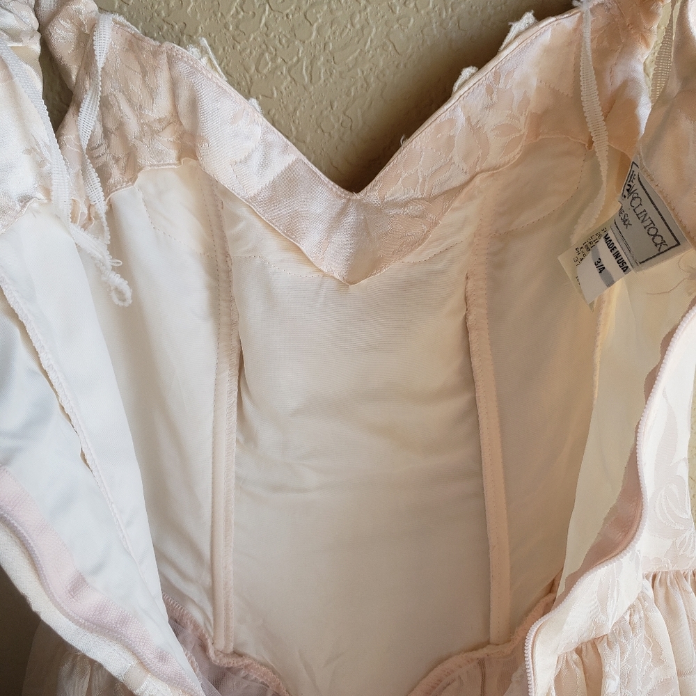 Jessica McClintock GunneSax Vintage Semi-formal Dress Brocade Size 3/4 - Picture 11 of 16